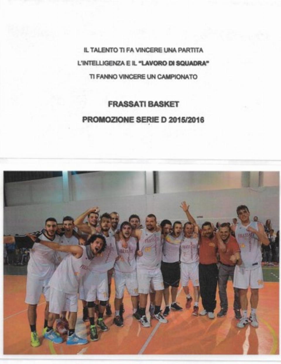 BASKET PROMOZIONE IN SERIE D 